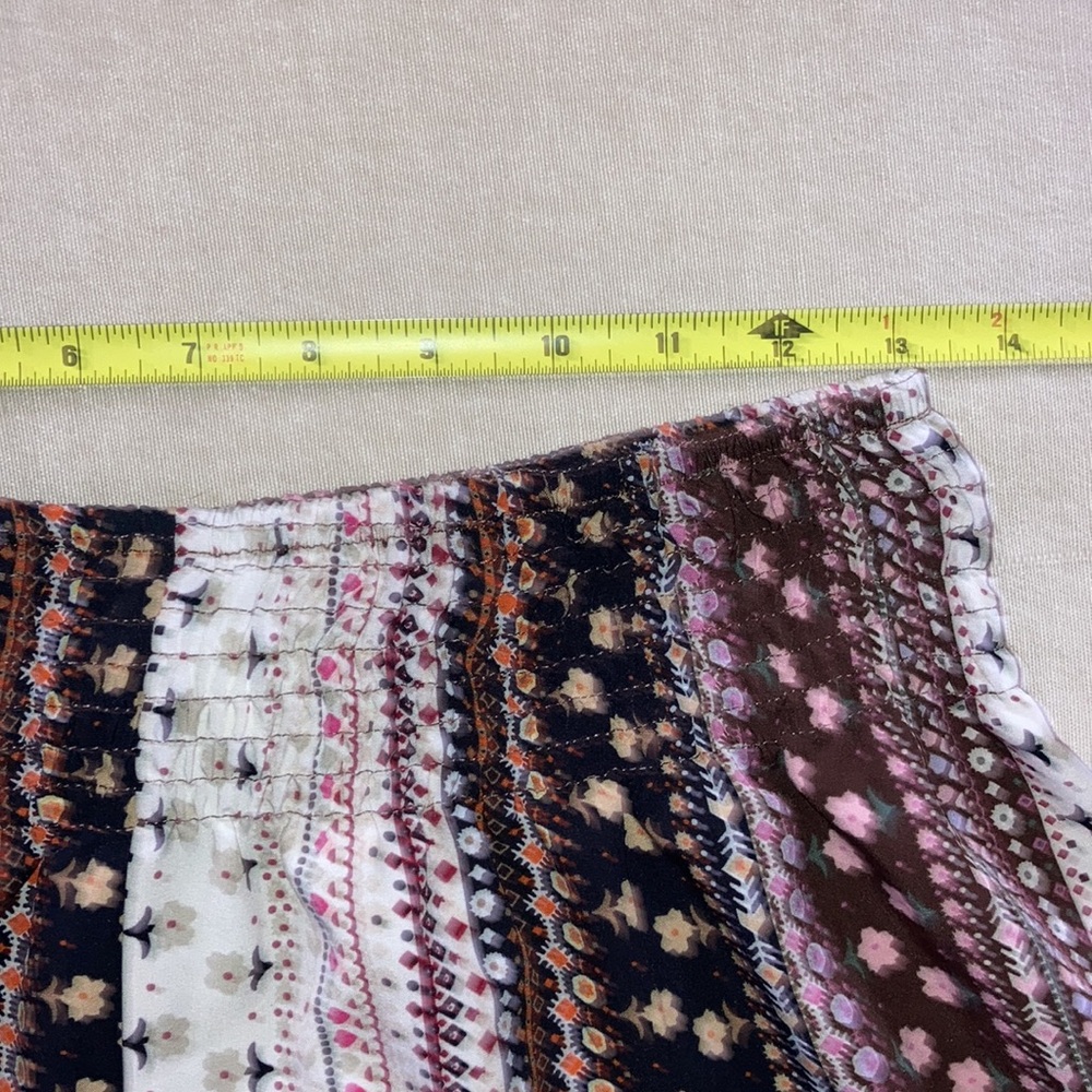 Boho Elastic Waist Shorts size‎ M - Picture 4 of 5